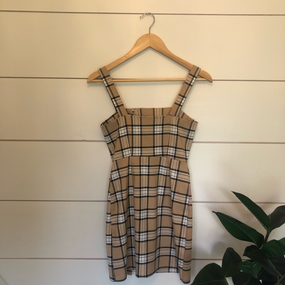 DIVIDED plaid dress - Picture 2 of 5